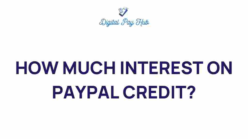 how-much-interest-on-paypal-credit